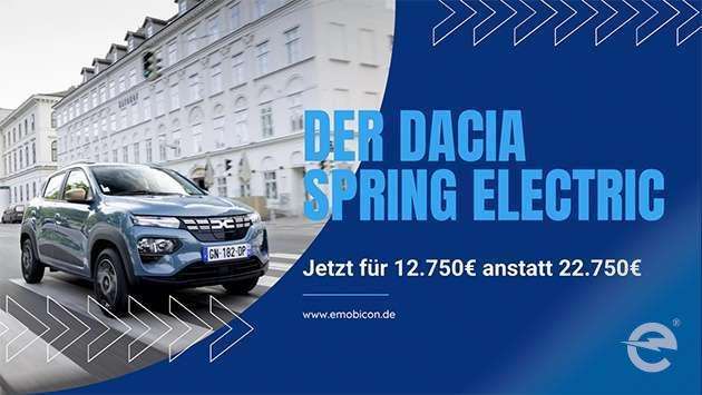 Umweltbonus 2024 - 10000 Euro Rabatt bei Dacia